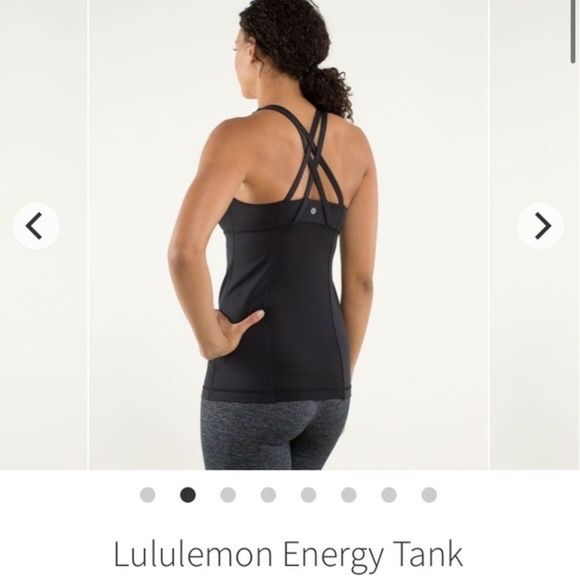 Lululemon Women’s Energy Tank Midnight Iris size 0 - Picture 5 of 10